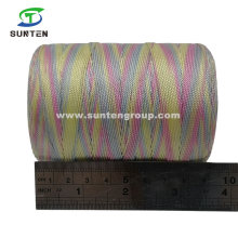 Colorful High Tenacity PE/PP/Polyester/Nylon Plastic Twisted/Braided/Baler/Thread/Packing Line/Fishing Net Twine (210D/380D)